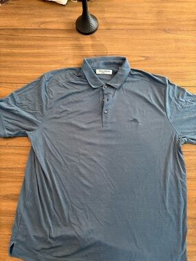 Tommy Bahama Slate Blue Performance Polo